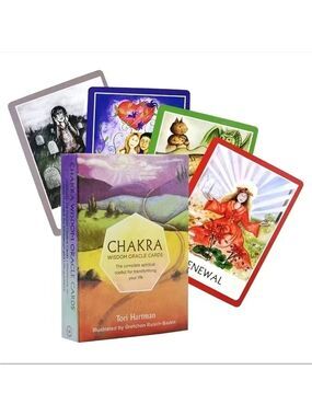 Chakra Wisdom Oracle card tarot reading card deck